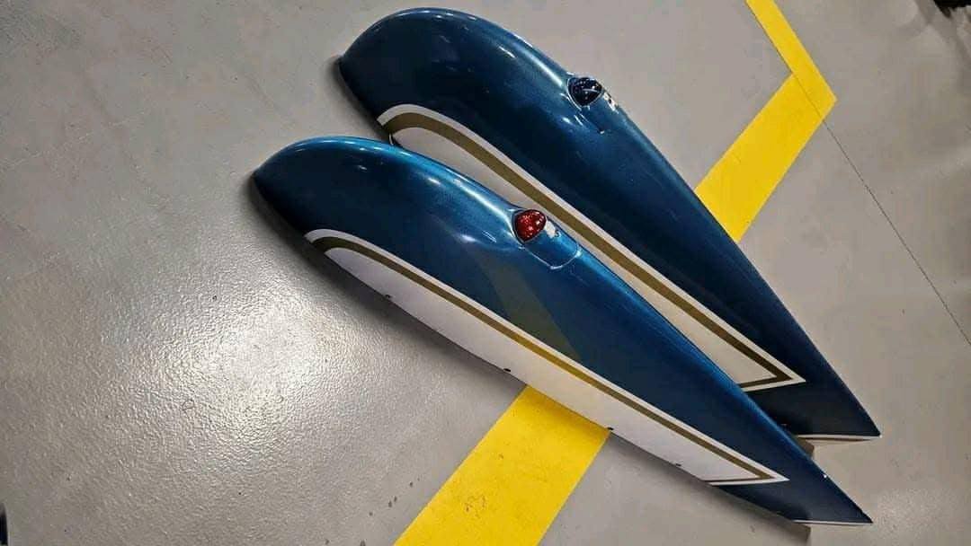 Cessna 182 Wingtip Set with Integrated Lights