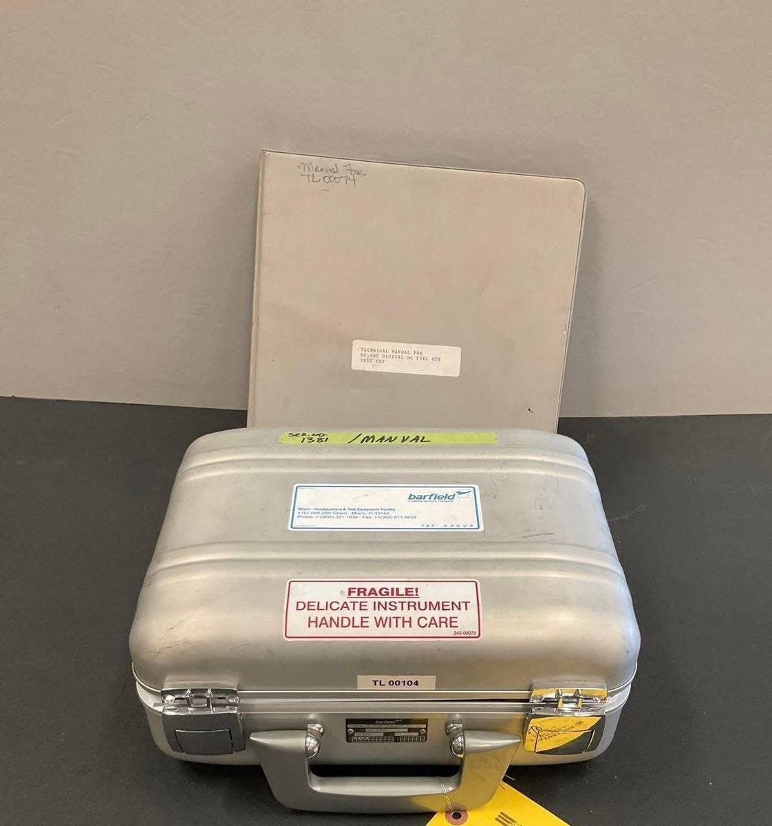 Barfield DC-400A Digital Fuel Quantity Test Set