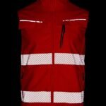 BEESWIFT BSD31OR DELTIC HI-VIS ORANGE GILET