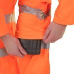 BEESWIFT RSC RAILSPEC HI-VIS ORANGE COVERALL