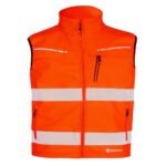 BEESWIFT BSD31OR DELTIC HI-VIS ORANGE GILET