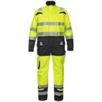 High Visibility Work Coverall – 300gsm Durable Fabric