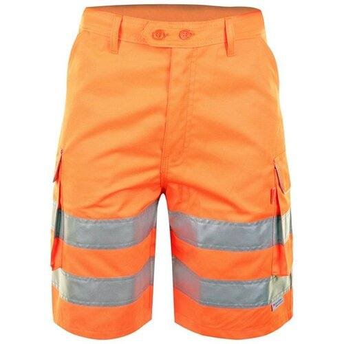 BEESWIFT RSS RAIL SPEC ORANGE HIVIZ SHORTS